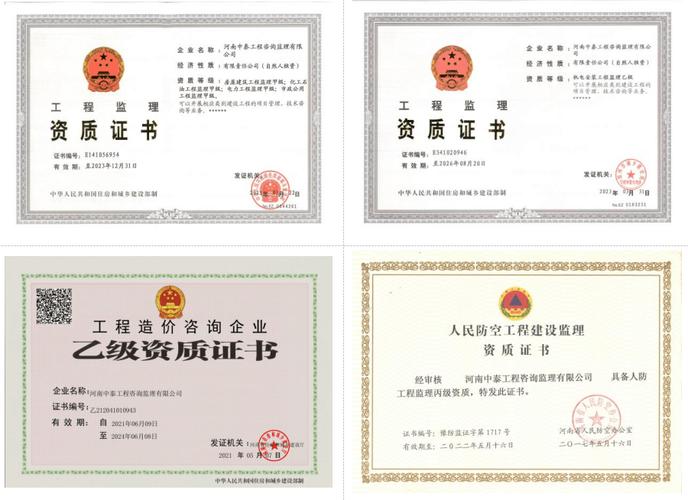 中泰工程咨詢監理的資質代理服務簡介